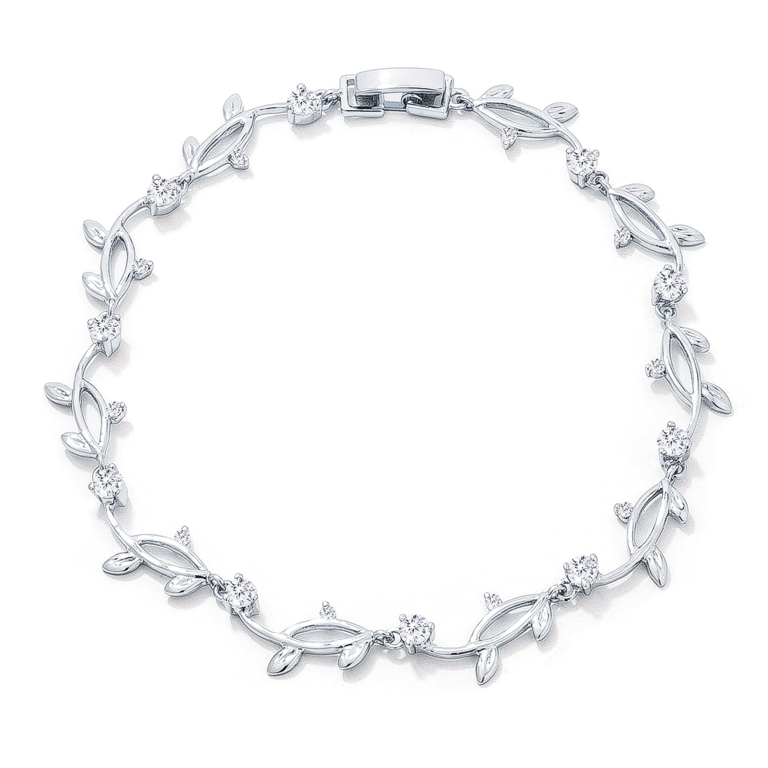 Nathans Vine Cubic Zirconia Bracelet