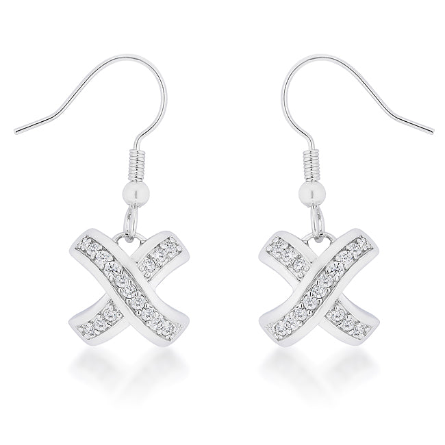 Timeless Pave Drop Earrings