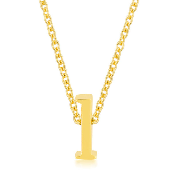 Golden Initial L Pendant