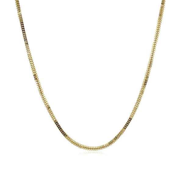 14k Yellow Gold Milano Chain 1.1mm