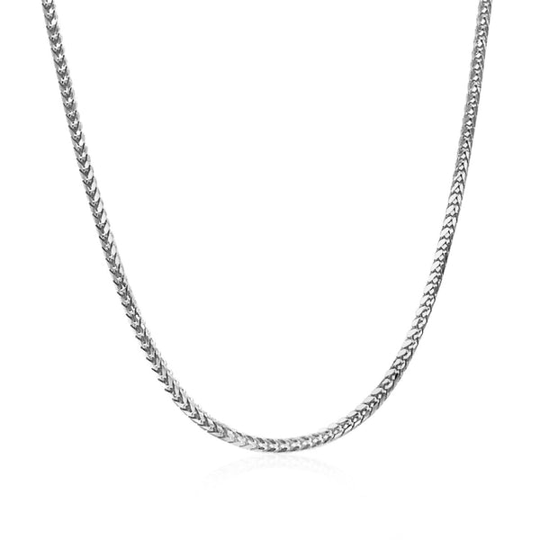 18k White Gold Franco Chain 1.6mm