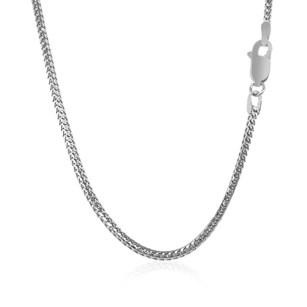 18k White Gold Franco Chain 1.6mm